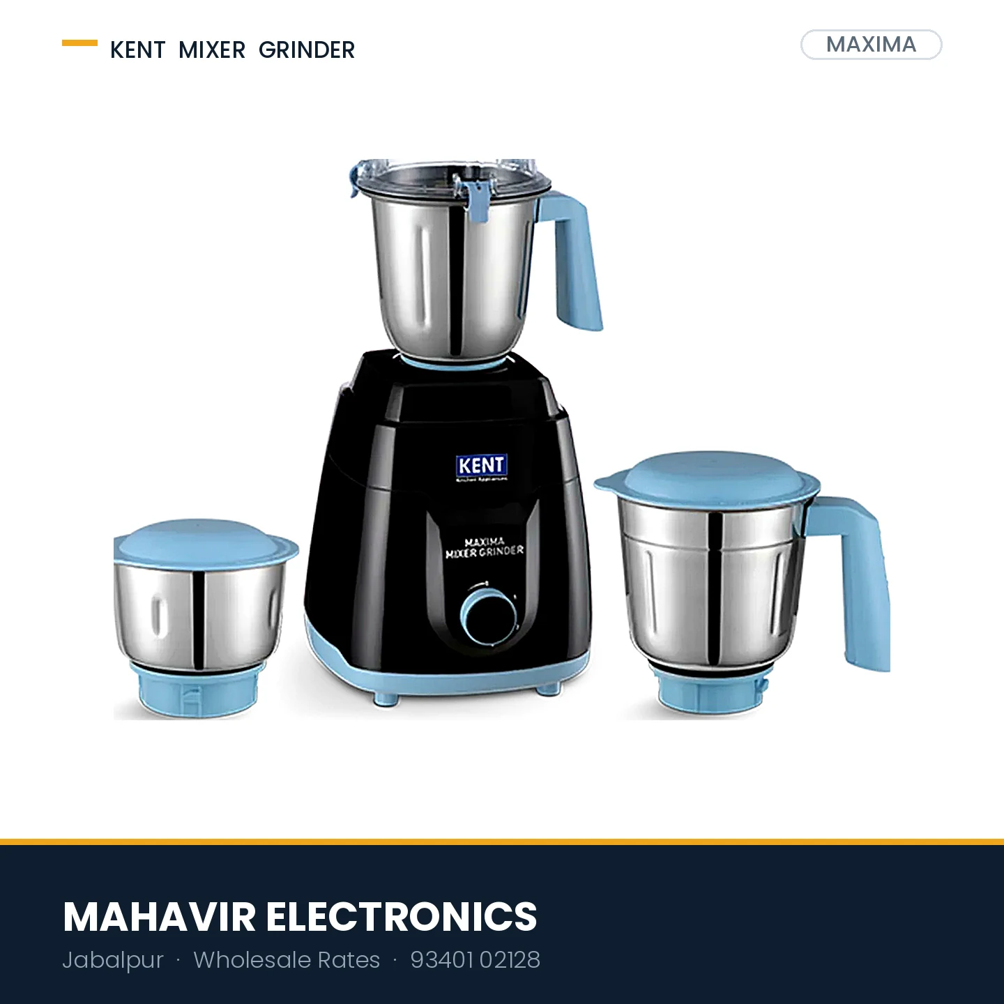 KENT Maxima Mixer Grinder