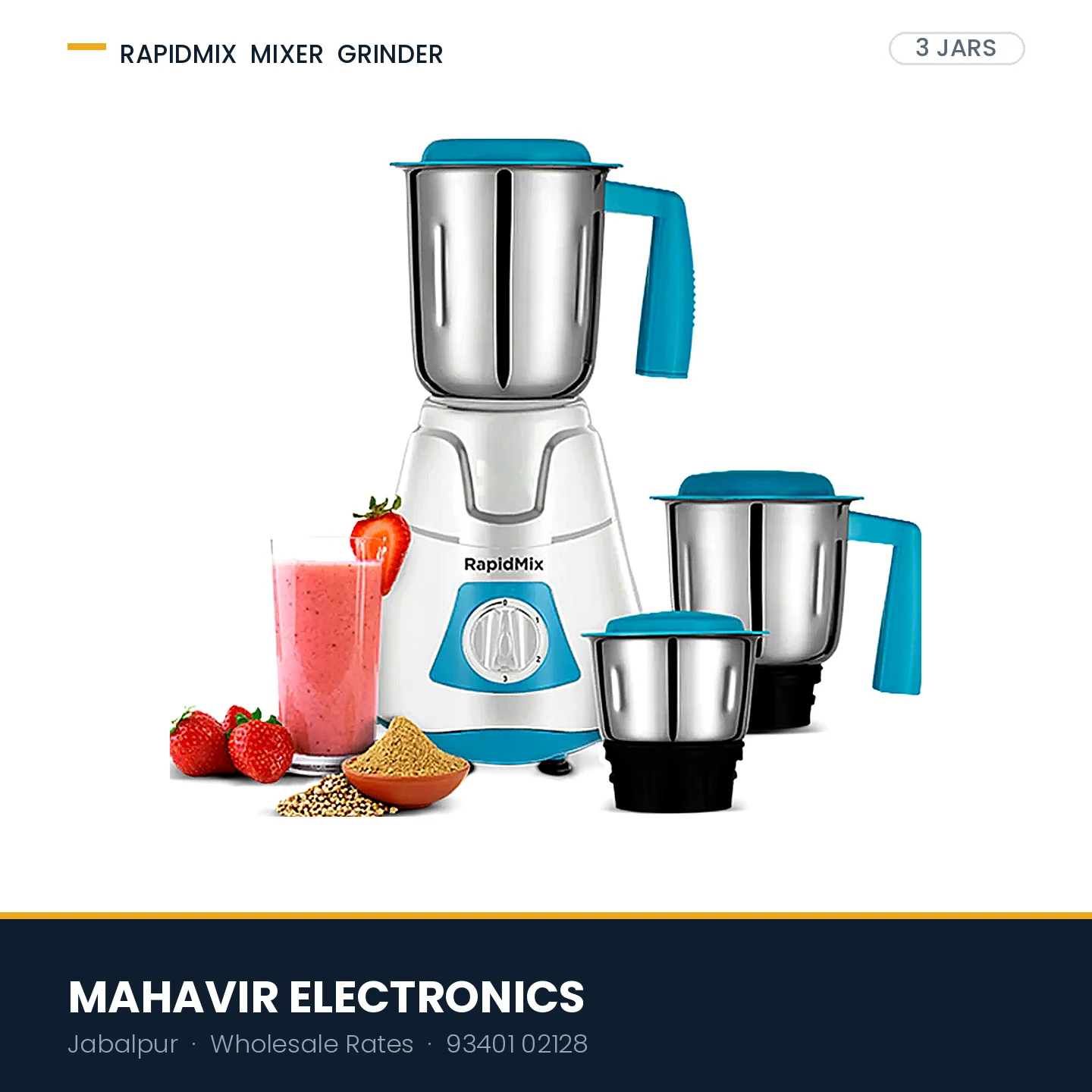 KENT RapidMix Mixer Grinder